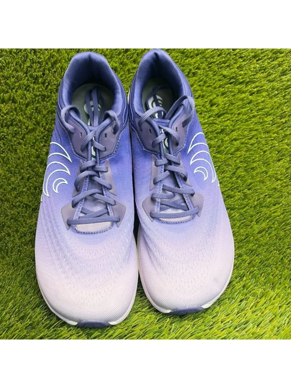 Topo Phantom 4 Womens Size 12 Purple Blue White Athletic Running Shoes Sneakers